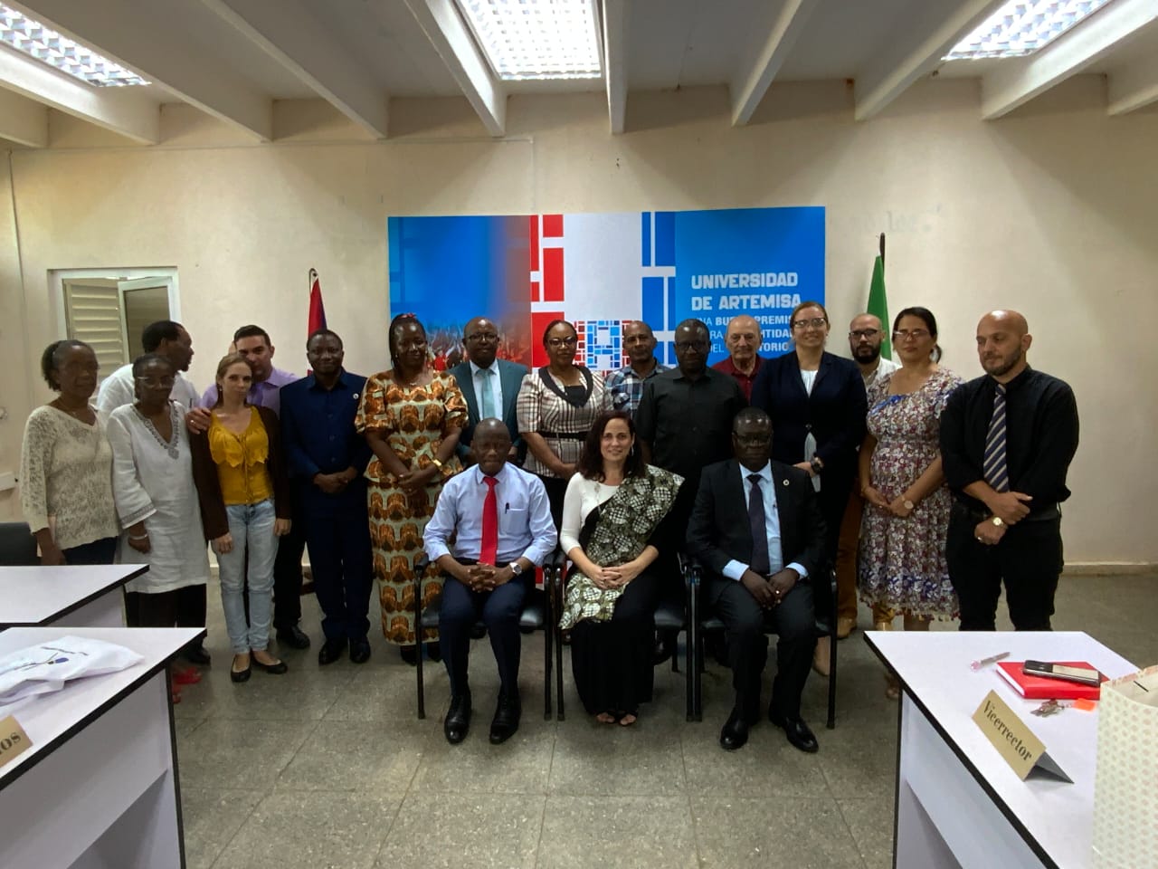 Group Photo fo Delegetion from Sokoine University of Agriculture (SUA) and Artemisa University of the People's Republic of Cuba