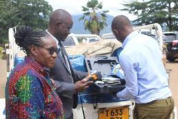 FDT donated  two Vehicles to the College of Forestry, Wildlife and Tourism (CFWT)
