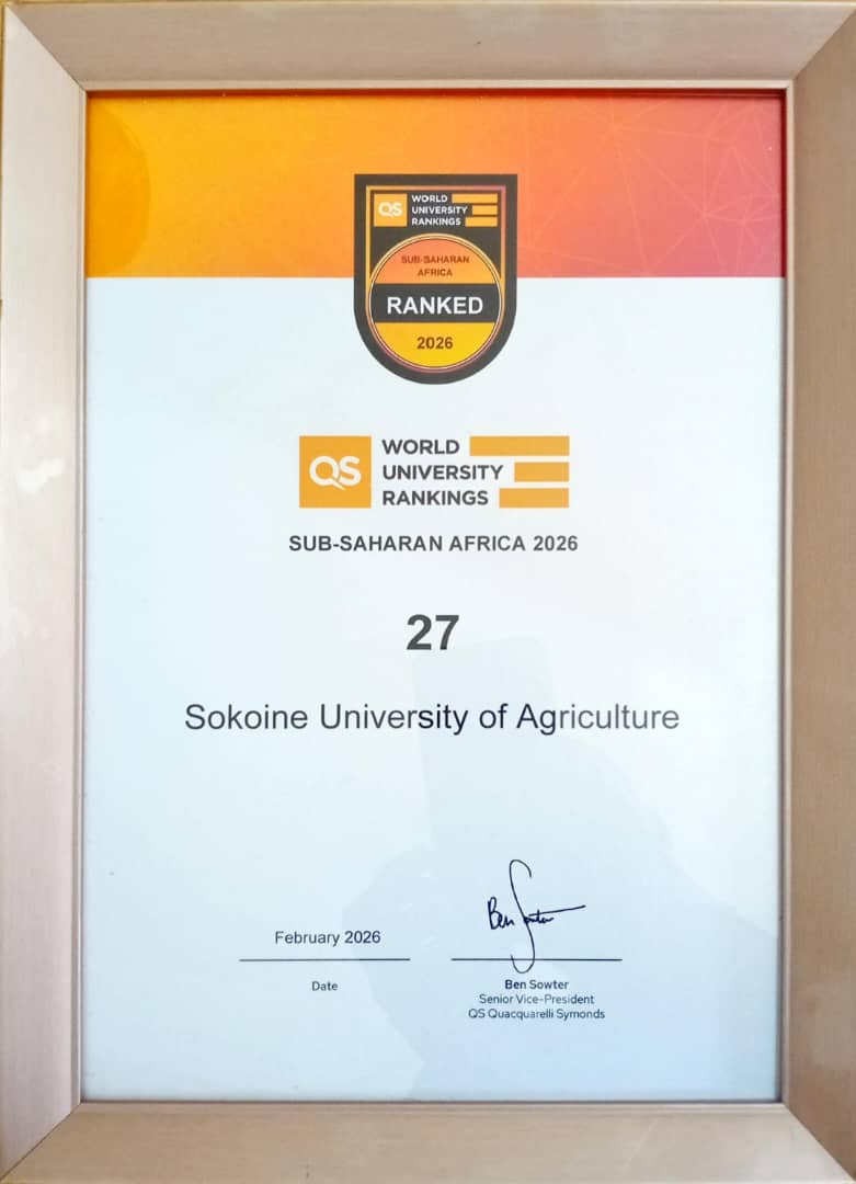 SUA Makes Its Debut in QS Rankings, Ranked Among the Top 30 Universities in Sub-Saharan Africa