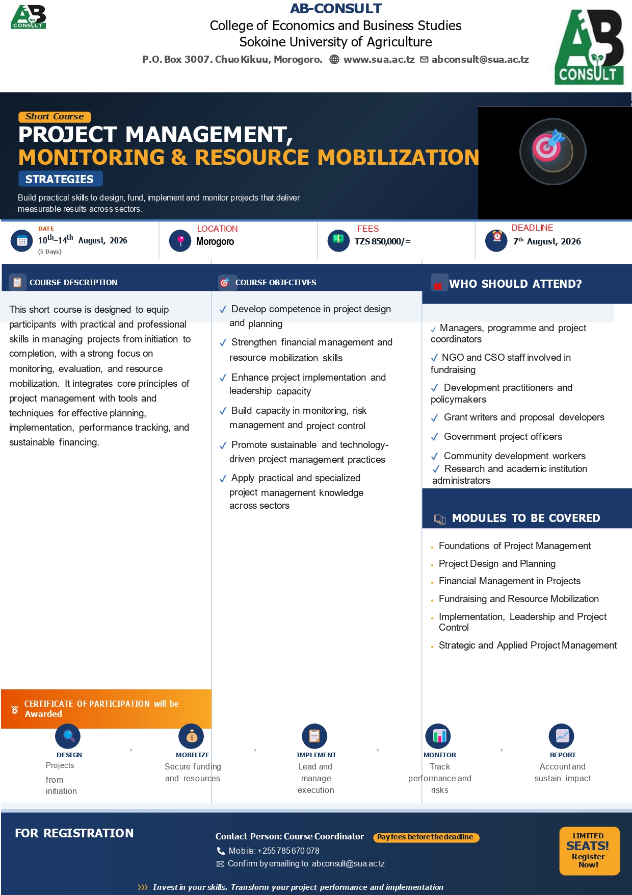 Project Management, Monitoring and Resource Mobilization-Morogoro page-0001
