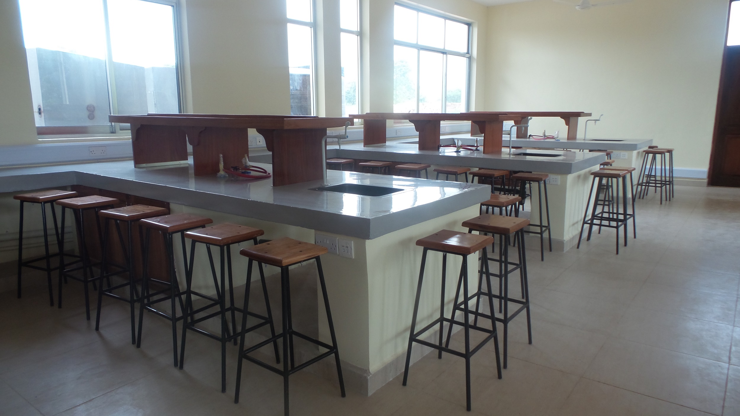 Inside look of the Laboratory at the Solomon Mahlangu College of Science and Education in Mazimbu Morogoro.