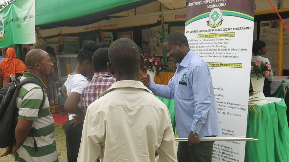 SUA  booth during the 13th higher Education, Science and Technology exhibitions