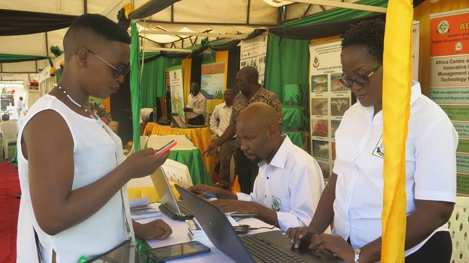 SUA  booth during the 13th higher Education, Science and Technology exhibitions