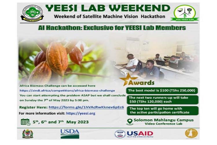 YEESI LAB WEEKEND:  Weekend of Satellite Machine Vision Hackathon [5th, 6th And 7th May, 2023]