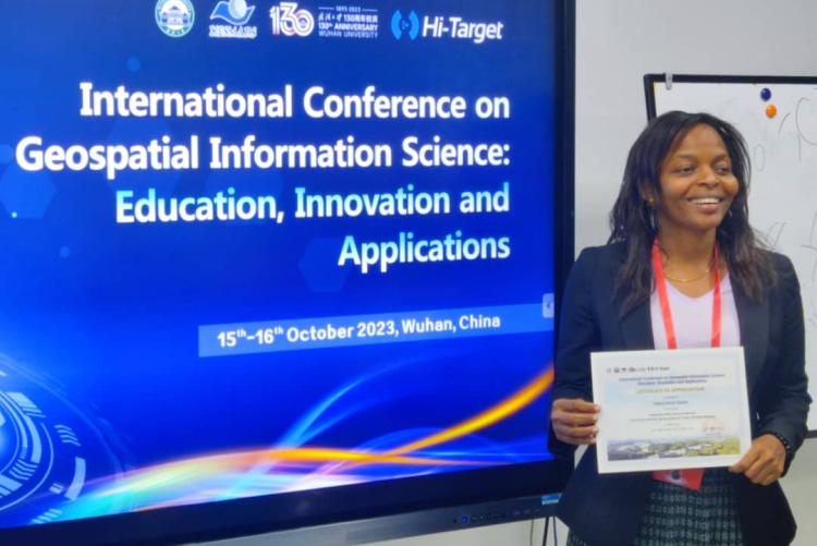 Dr Sumari at the 2023 International Conference on Geospatial Information Science: Education, Innovation, and Applications (GIS-EIA 2023) – Wuhan China