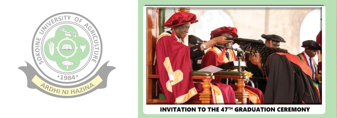 INVITATION TO THE 47 GRADUATION CEREMONY-2026