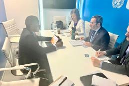 COP28: Minister Jafo and UNOPS Collaborate on Climate Solutions